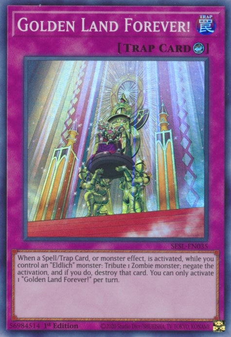 Image for Golden Land Forever! (SESL-EN035) (SESL) - YuGiOh
