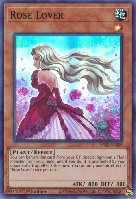 Image for Rose Lover (SESL-EN039) (SESL) - YuGiOh