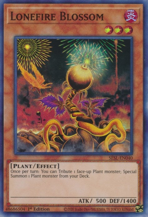 Image for Lonefire Blossom (SESL-EN040) (SESL) - YuGiOh