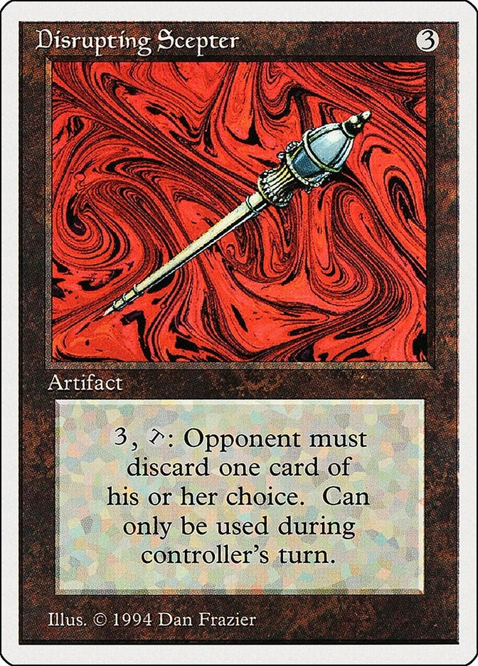 Image for Disrupting Scepter (245) (Summer Magic) - Magic: The Gathering