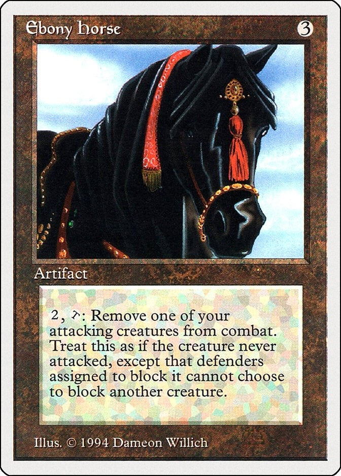 Image for Ebony Horse (247) (Summer Magic) - Magic: The Gathering