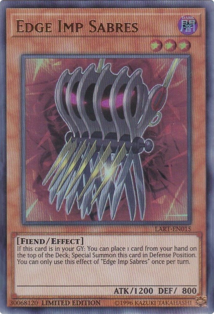 Image for Edge Imp Sabres (LART-EN015) (LART) - YuGiOh