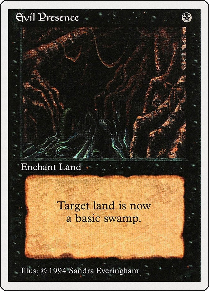 Image for Evil Presence (110) (Summer Magic) - Magic: The Gathering