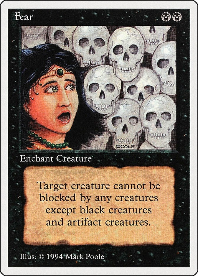Image for Fear (111) (Summer Magic) - Magic: The Gathering