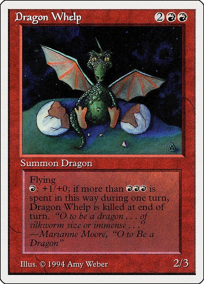 Image for Dragon Whelp (143) (Summer Magic) - Magic: The Gathering