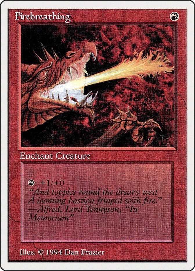 Image for Firebreathing (151) (Summer Magic) - Magic: The Gathering