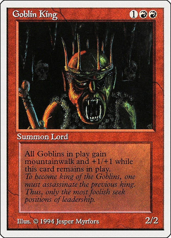 Image for Goblin King (155) (Summer Magic) - Magic: The Gathering