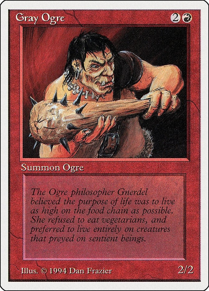 Image for Gray Ogre (157) (Summer Magic) - Magic: The Gathering