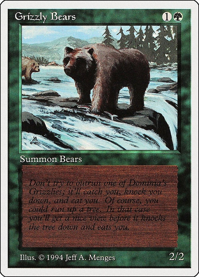 Image for Grizzly Bears (201) (Summer Magic) - Magic: The Gathering