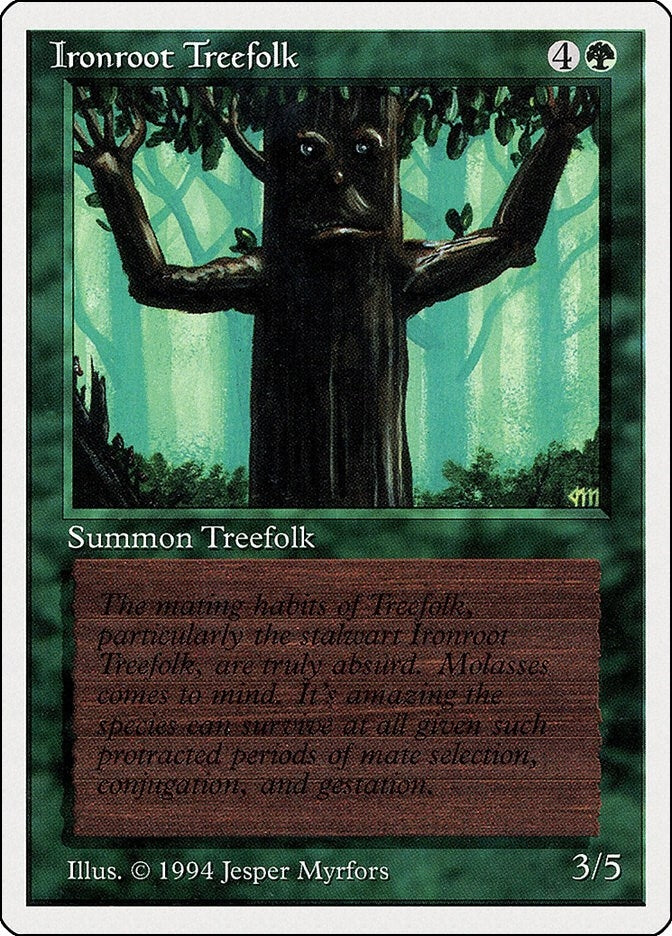 Image for Ironroot Treefolk (204) (Summer Magic) - Magic: The Gathering