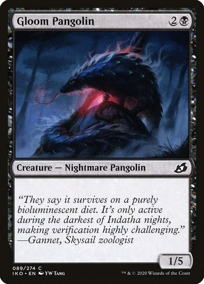 Image for Gloom Pangolin (89) (Ikoria: Lair of Behemoths) - Magic: The Gathering