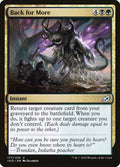 Image for Back for More (177) (Ikoria: Lair of Behemoths) - Magic: The Gathering