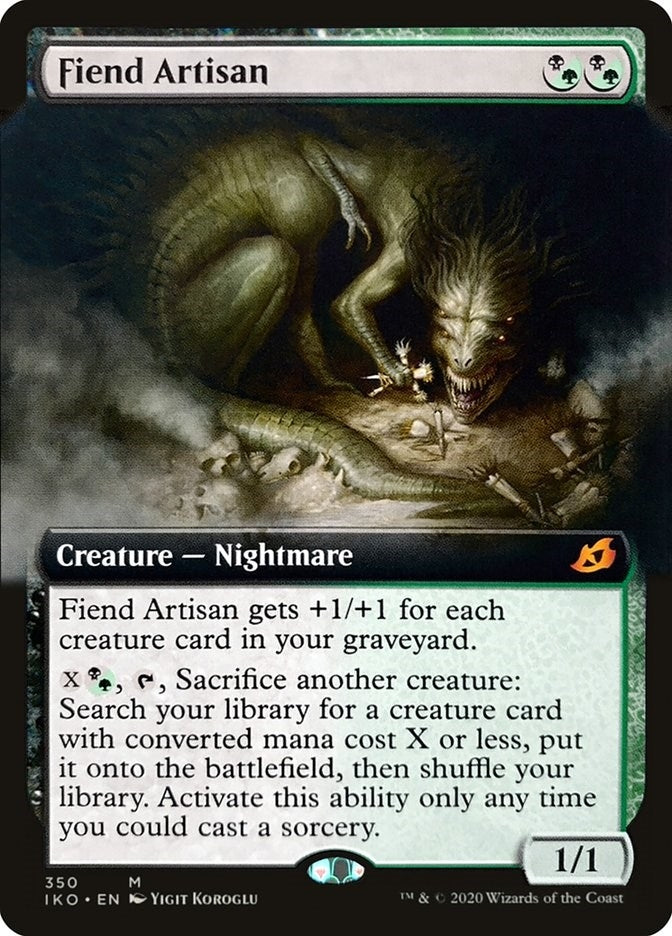 Image for Fiend Artisan (Extended Art) (350) (Ikoria: Lair of Behemoths) - Magic: The Gathering