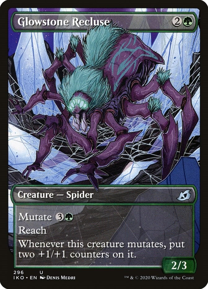 Image for Glowstone Recluse (Showcase) (296) (Ikoria: Lair of Behemoths) - Magic: The Gathering