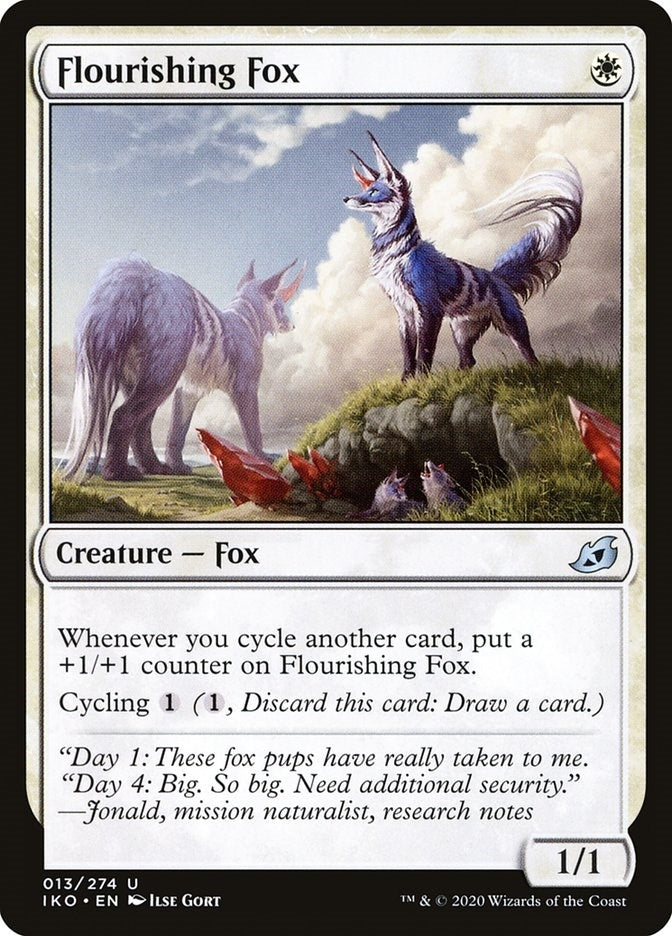 Image for Flourishing Fox (13) (Ikoria: Lair of Behemoths) - Magic: The Gathering