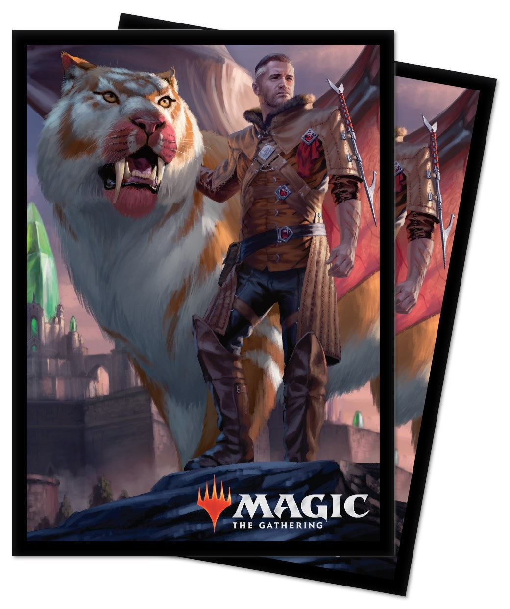 Image for Ikoria: Lair of Behemoths Standard Deck Protectors - Lukka, Coppercoat Outcast (100-Pack) - Card Sleeves