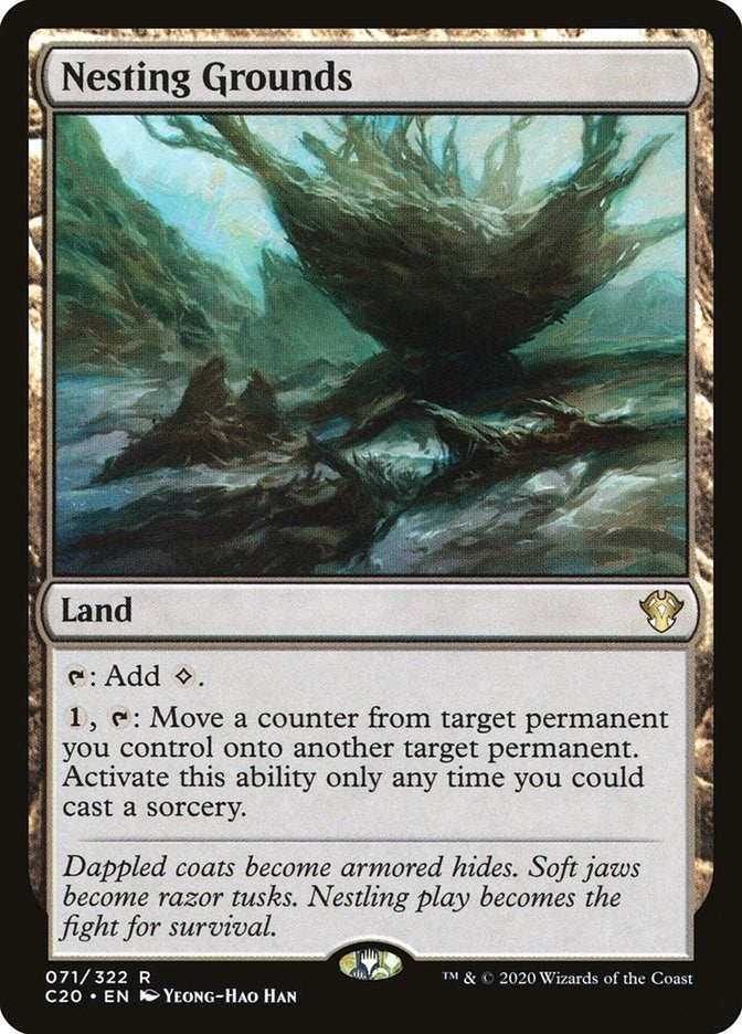 Image for Nesting Grounds (71) (Commander 2020) - Magic: The Gathering