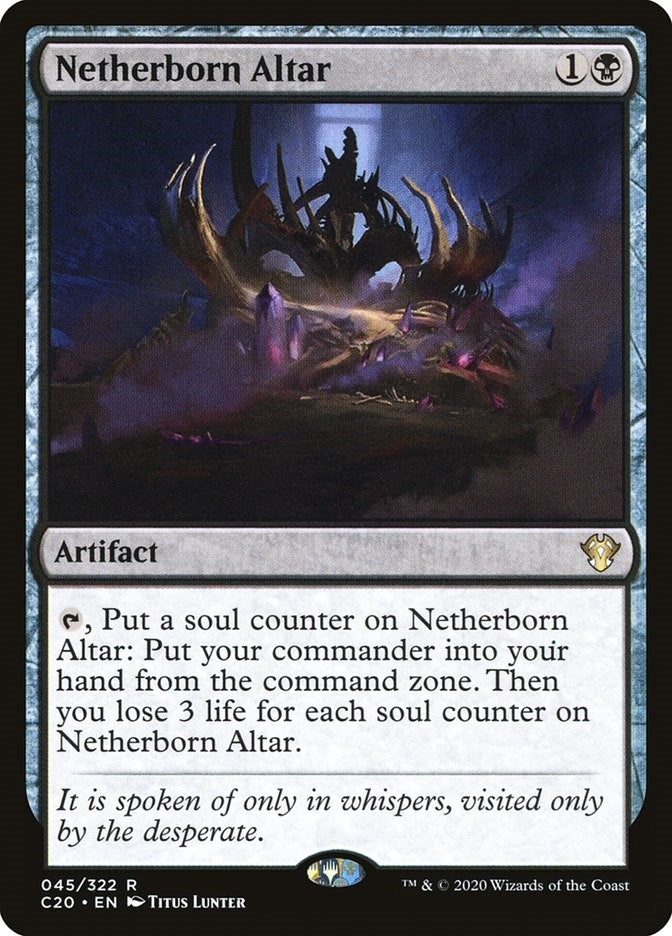 Image for Netherborn Altar (45) (Commander 2020) - Magic: The Gathering