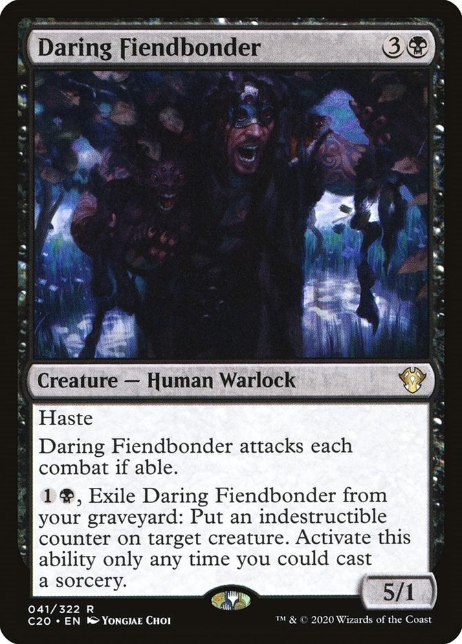 Image for Daring Fiendbonder (41) (Commander 2020) - Magic: The Gathering