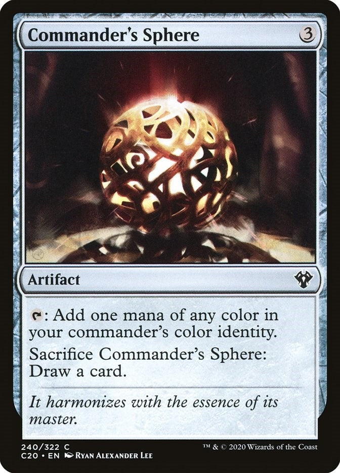 Image for Commander's Sphere (240) (Commander 2020) - Magic: The Gathering
