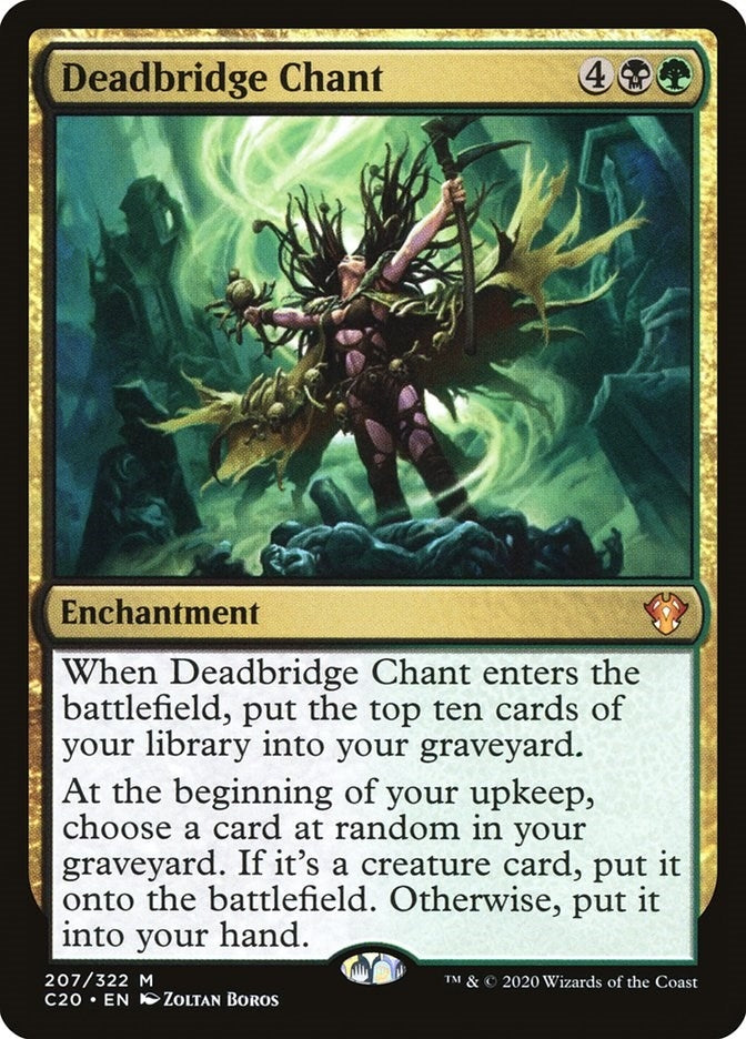 Image for Deadbridge Chant (207) (Commander 2020) - Magic: The Gathering