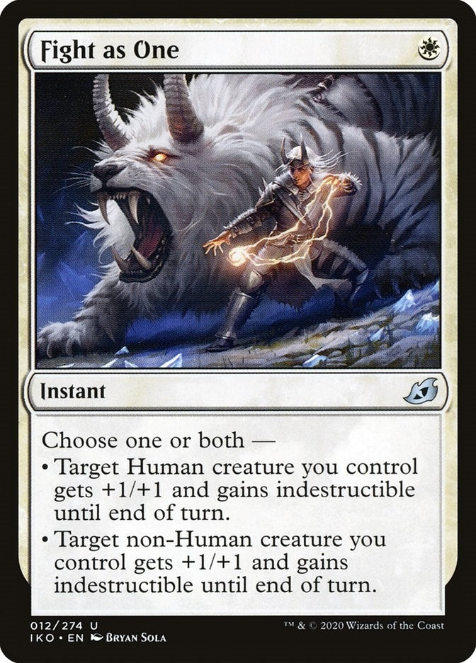 Image for Fight as One (12) (Ikoria: Lair of Behemoths) - Magic: The Gathering