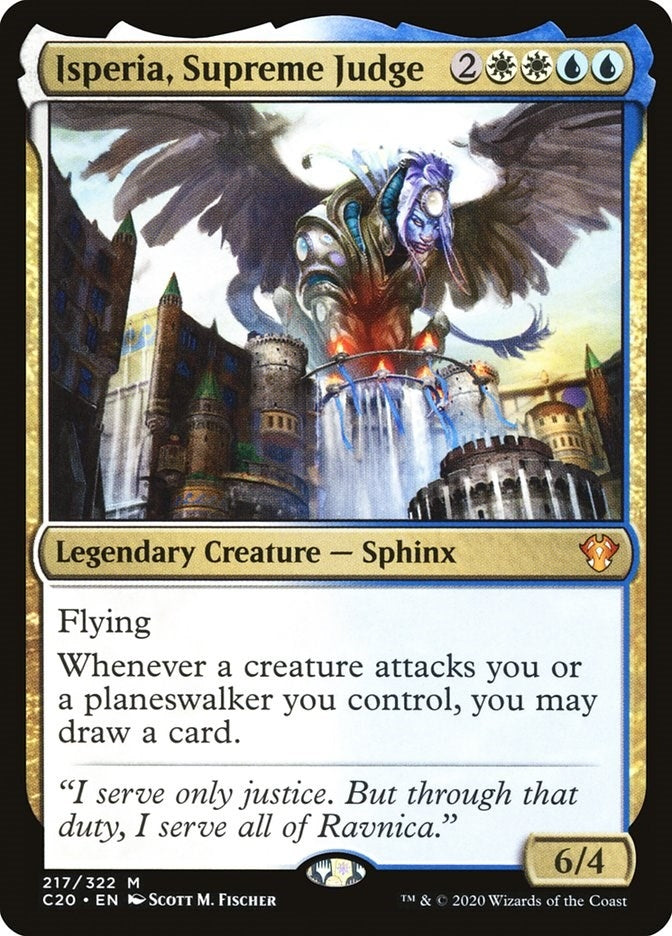 Image for Isperia, Supreme Judge (217) (Commander 2020) - Magic: The Gathering