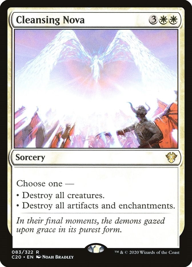 Image for Cleansing Nova (83) (Commander 2020) - Magic: The Gathering