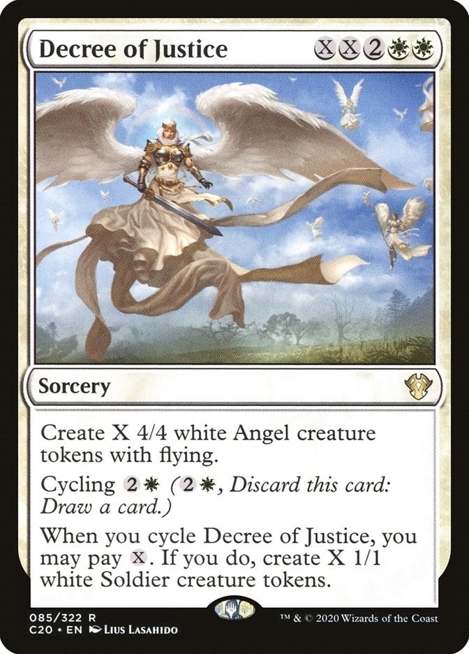 Image for Decree of Justice (85) (Commander 2020) - Magic: The Gathering