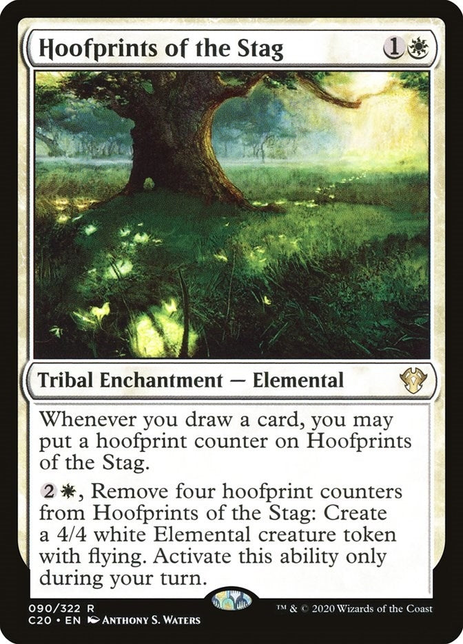 Image for Hoofprints of the Stag (90) (Commander 2020) - Magic: The Gathering