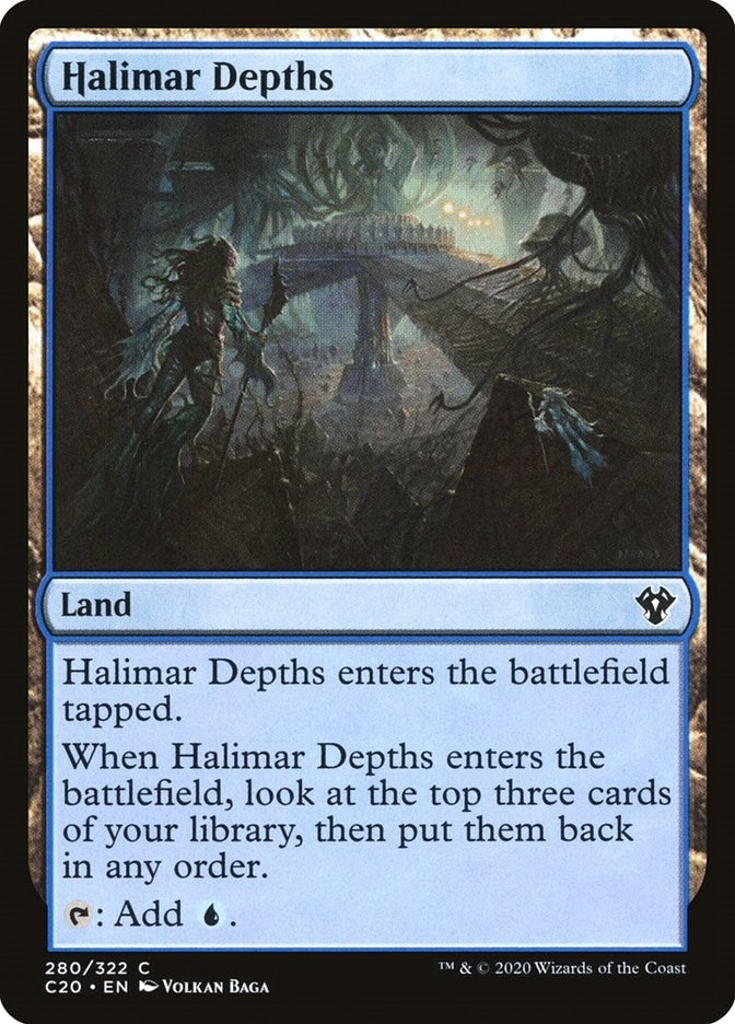 Image for Halimar Depths (280) (Commander 2020) - Magic: The Gathering