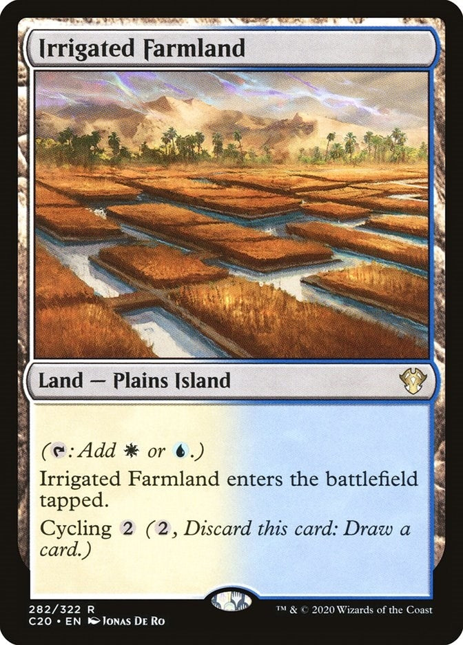 Image for Irrigated Farmland (282) (Commander 2020) - Magic: The Gathering