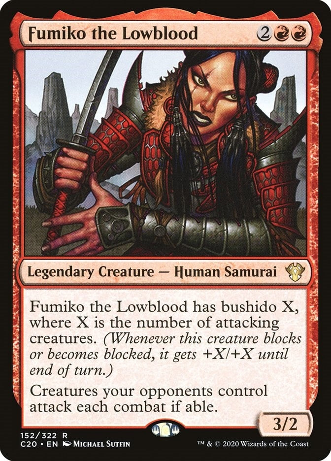 Image for Fumiko the Lowblood (152) (Commander 2020) - Magic: The Gathering