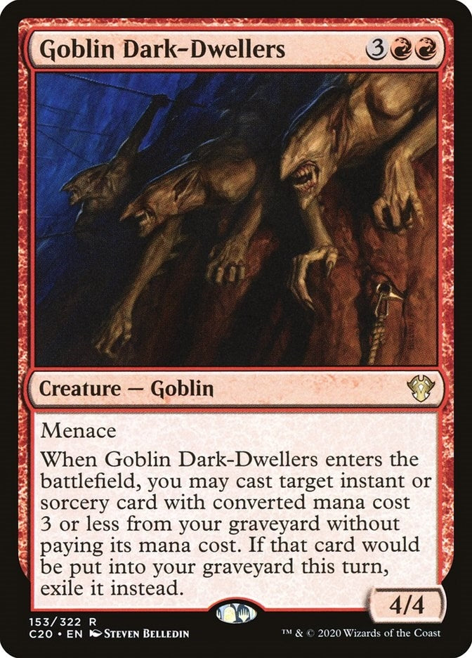 Image for Goblin Dark-Dwellers (153) (Commander 2020) - Magic: The Gathering