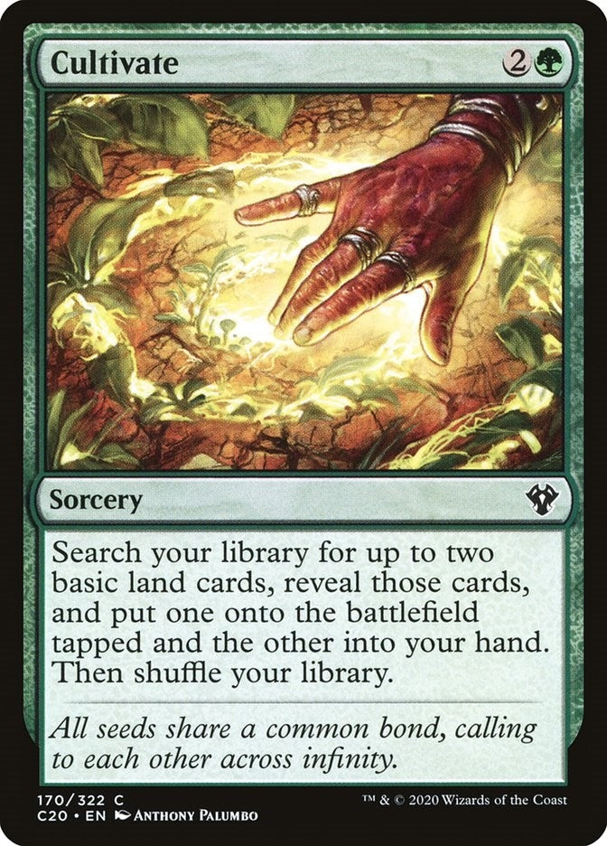 Image for Cultivate (170) (Commander 2020) - Magic: The Gathering