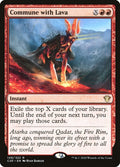 Image for Commune with Lava (149) (Commander 2020) - Magic: The Gathering