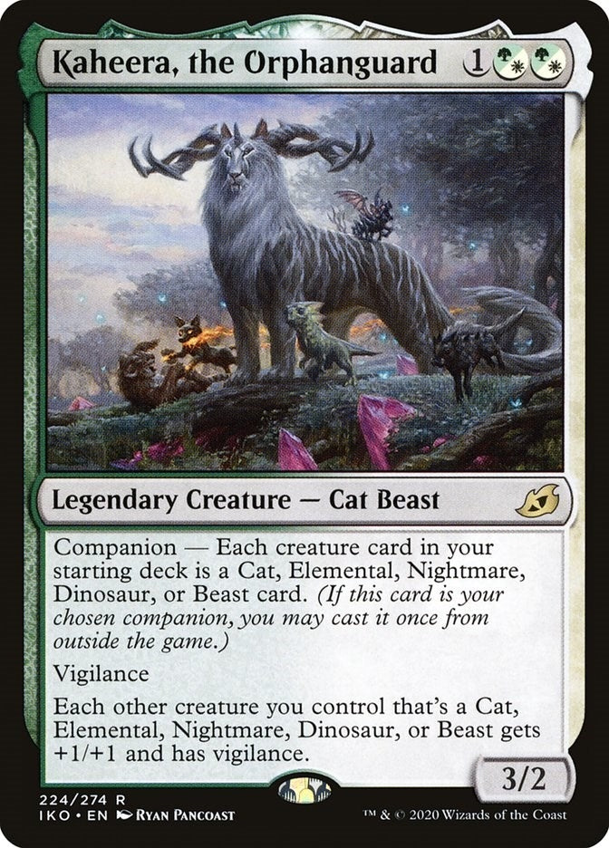Image for Kaheera, the Orphanguard (224) (Ikoria: Lair of Behemoths) - Magic: The Gathering