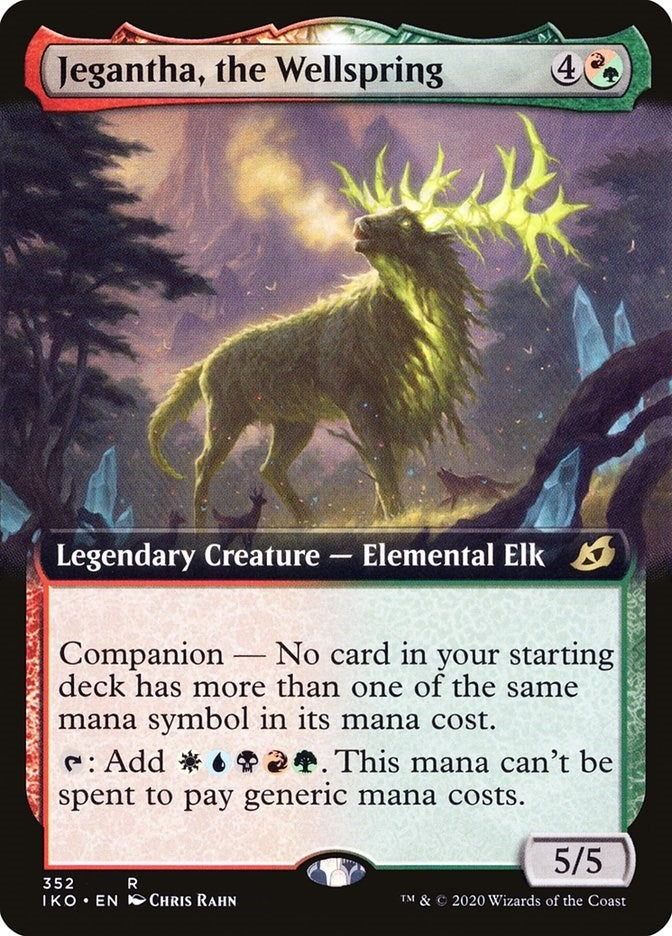 Image for Jegantha, the Wellspring (Extended Art) (352) (Ikoria: Lair of Behemoths) - Magic: The Gathering