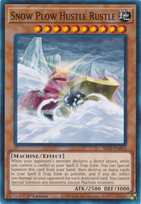 Image for Snow Plow Hustle Rustle (SR10-EN015) (SR10) - YuGiOh