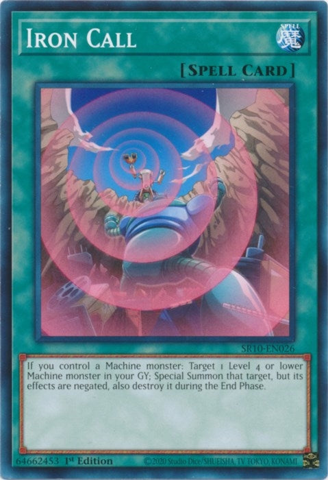 Image for Iron Call (SR10-EN026) (SR10) - YuGiOh