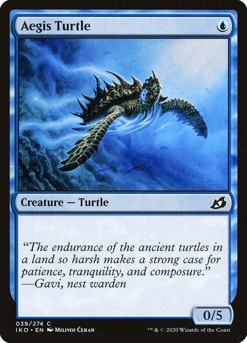 Image for Aegis Turtle (39) (Ikoria: Lair of Behemoths) - Magic: The Gathering