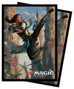 Image for Ikoria: Lair of Behemoths Standard Deck Protectors - Narset of the Ancient Way (100-Pack) - Card Sleeves