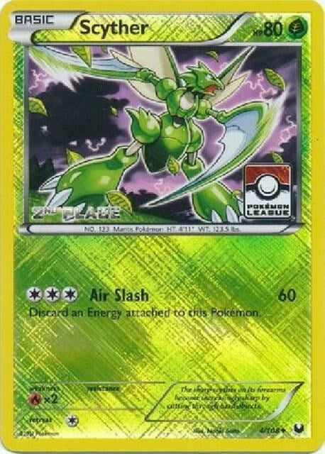 Image for Scyther - 4/108 (Pokemon League) [2nd Place] (004/108) (PR) - Pokemon