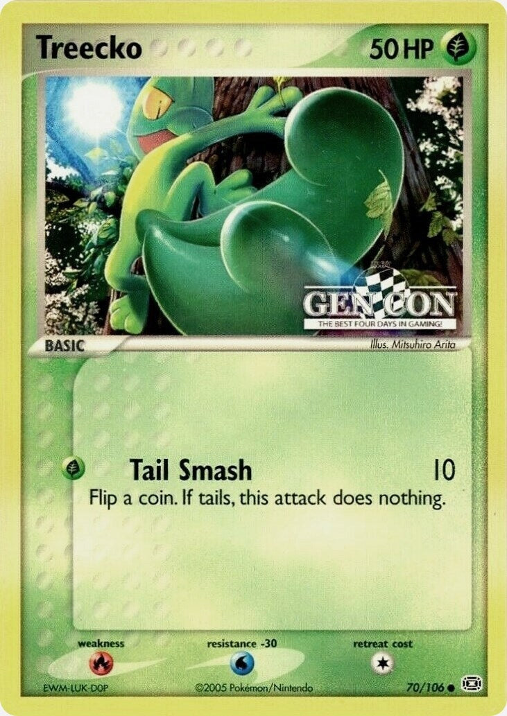 Image for Treecko - 70/106 (GEN CON) (070/106) (MCAP) - Pokemon