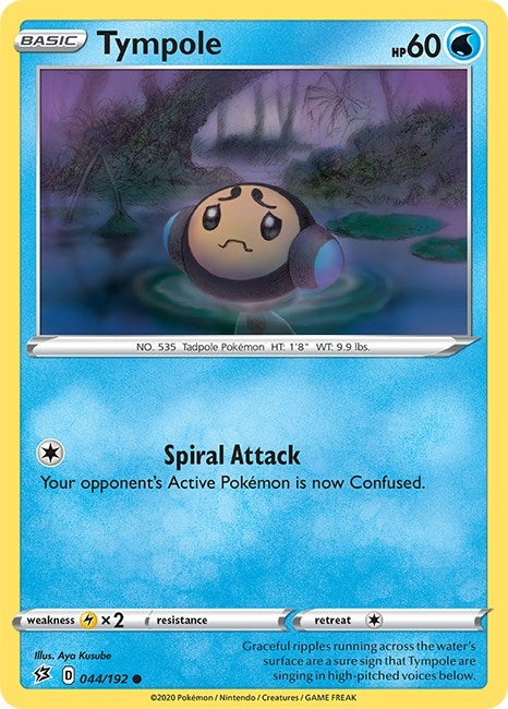 Image for Tympole (044/192) (SWSH02) - Pokemon