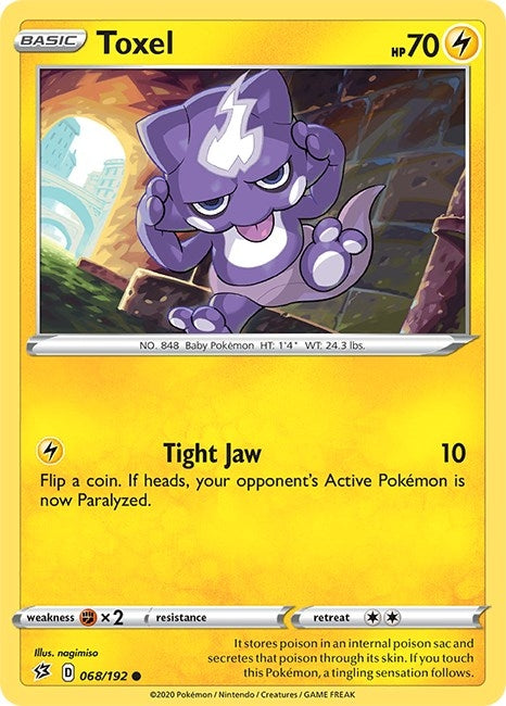 Image for Toxel (068/192) (SWSH02) - Pokemon