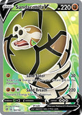 Image for Sandaconda V (Full Art) (184/192) (SWSH02) - Pokemon