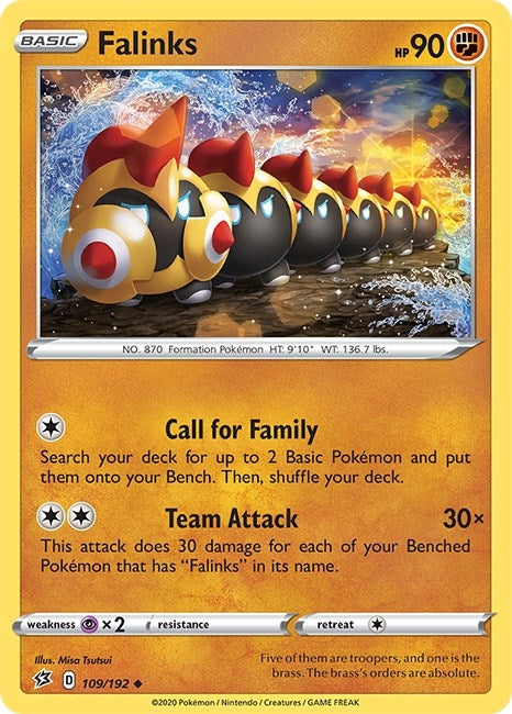 Image for Falinks (109/192) (SWSH02) - Pokemon