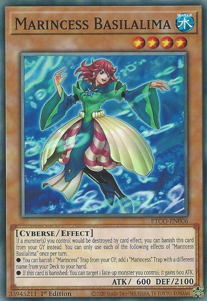 Image for Marincess Basilalima (ETCO-EN006) (ETCO) - YuGiOh