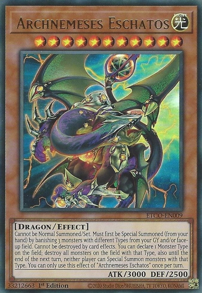 Image for Archnemeses Eschatos (ETCO-EN009) (ETCO) - YuGiOh